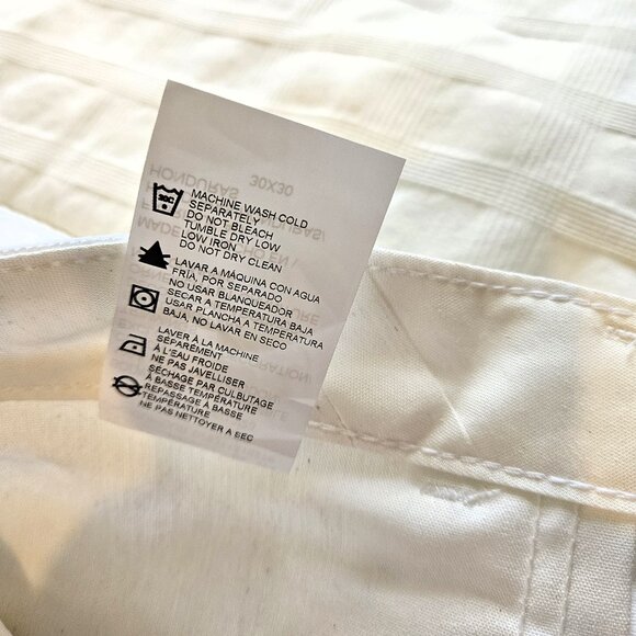 Sherwin Williams by Dickies Carpenter/Painter Pants Solid White Size 30x30 - Picture 6 of 7